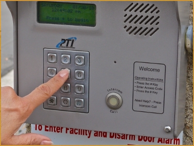 Entering Access Code Entering Access Code